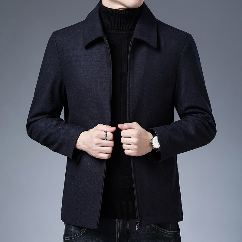 Quality Winter Clothing Brand - Coat Stuffแจ็คเก็ตบุรุษใหม่ยี่ห้อลําลองฤดูใบไม้ร่วงฤดูหนาว2023ผู้ชายเสื้อผ้าแฟชั่นคุณภาพสูงClassic Daddyเสื้อผ้า
