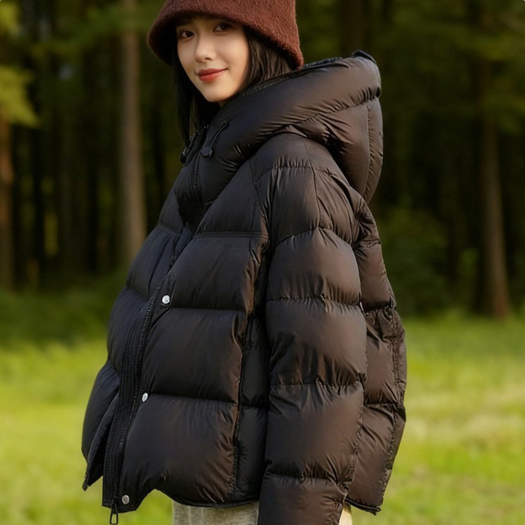 Winter Clothing Colors 2026 - เสื้อแจ็คเก็ตผ้าฝ้ายสำหรับผู้หญิง รุ่นใหม่ปี 2026 สำหรับฤดูหนาว อุ่น น้ำหนักเบา