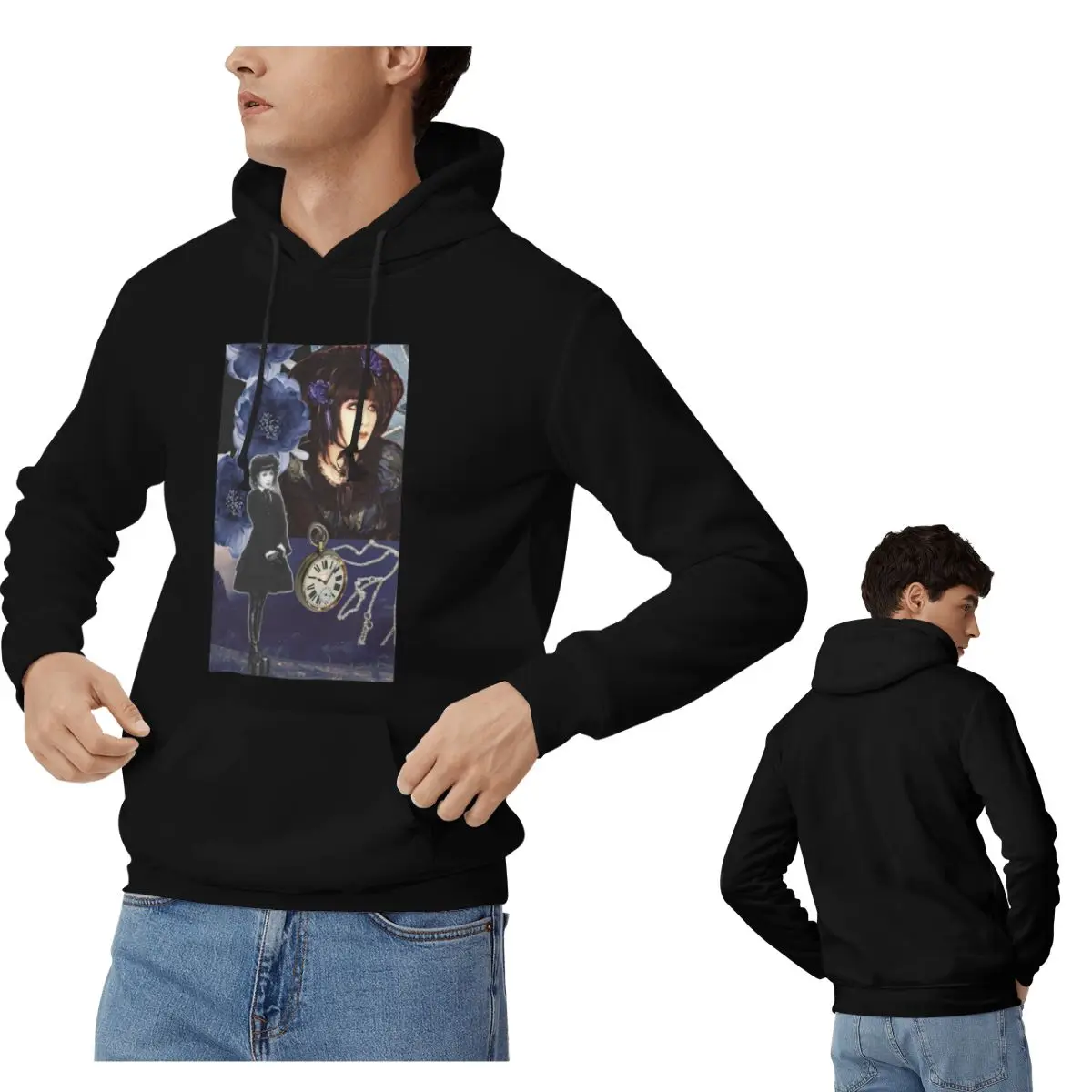 Winter Clothing Visuals - เสื้อฮู้ด Malice Mizer สไตล์วิชวลเคอ วงร็อคญี่ปุ่น แนวโกธิค