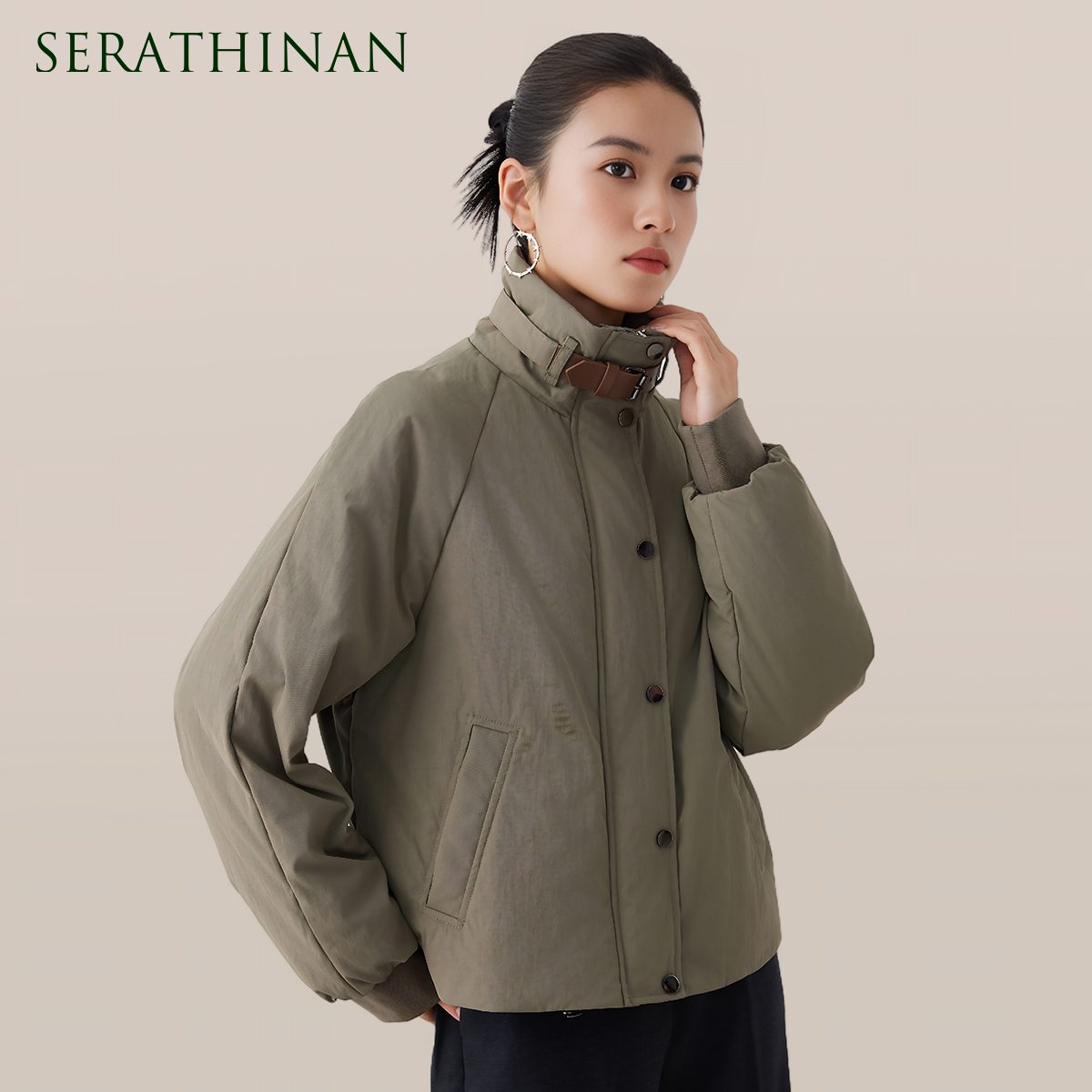 Quality Winter Clothing Brand - K2608X เสื้อผ้าผู้หญิงคุณภาพสูงแบรนด์หรูเสื้อ stand-up collar ผ้าฝ้ายเบาะเสื้อผ้าลงแจ็คเก็ต