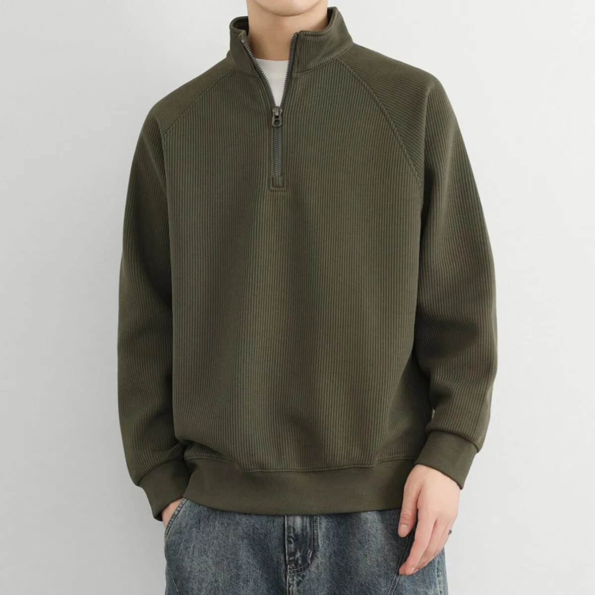 เสื้อสเวตเตอร์สีเขียวสำหรับผู้ - Winter Clothing Colors 2026 บทวิจารณ์และราคา