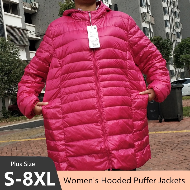 PLUS ขนาด 5XL 6XL 7XL ผู้หญิง  - Winter Clothing Clearance Sale บทวิจารณ์และราคา