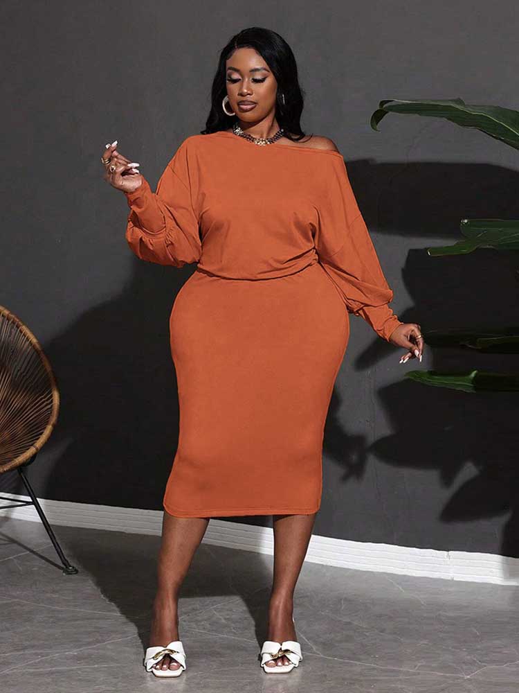 เดรสสำหรับผู้หญิงขนาดใหญ่พิเศษ - Winter Clothing Plus Size บทวิจารณ์และราคา