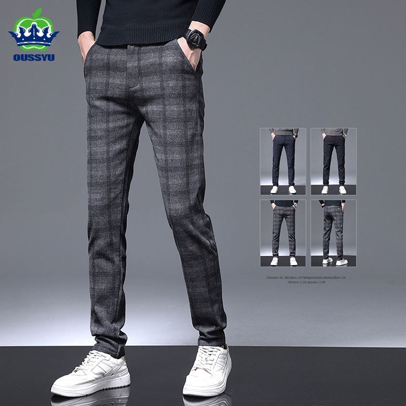 2025 ใหม่กางเกงลายสก๊อตผู้ชายธ - Quality Winter Clothing Brand บทวิจารณ์และราคา
