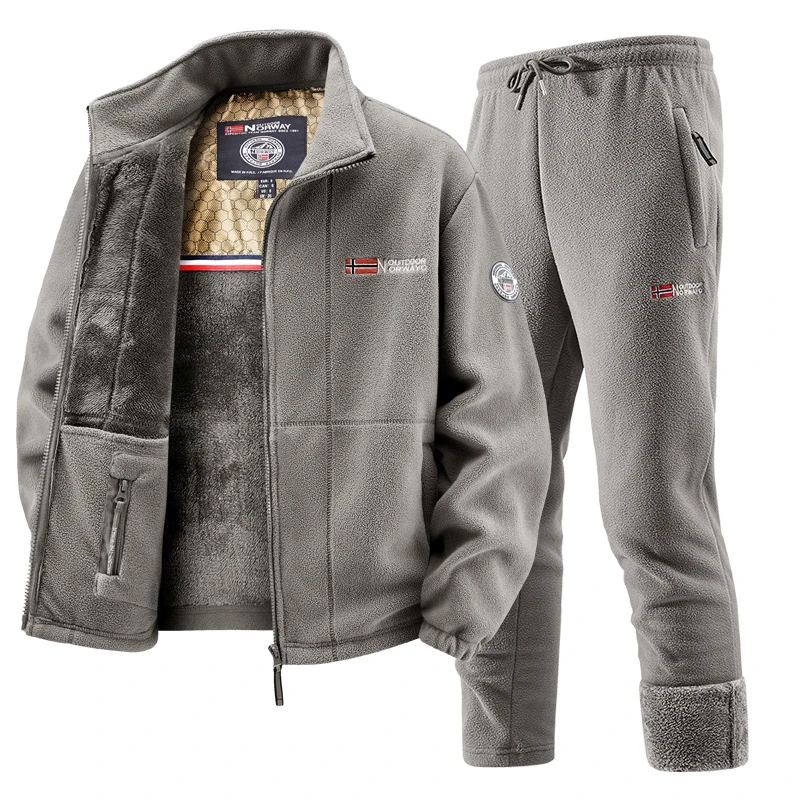 ชุดวอร์มขนแกะสำหรับผู้ชาย ชุดแ - Winter Clothing Kit บทวิจารณ์และราคา
