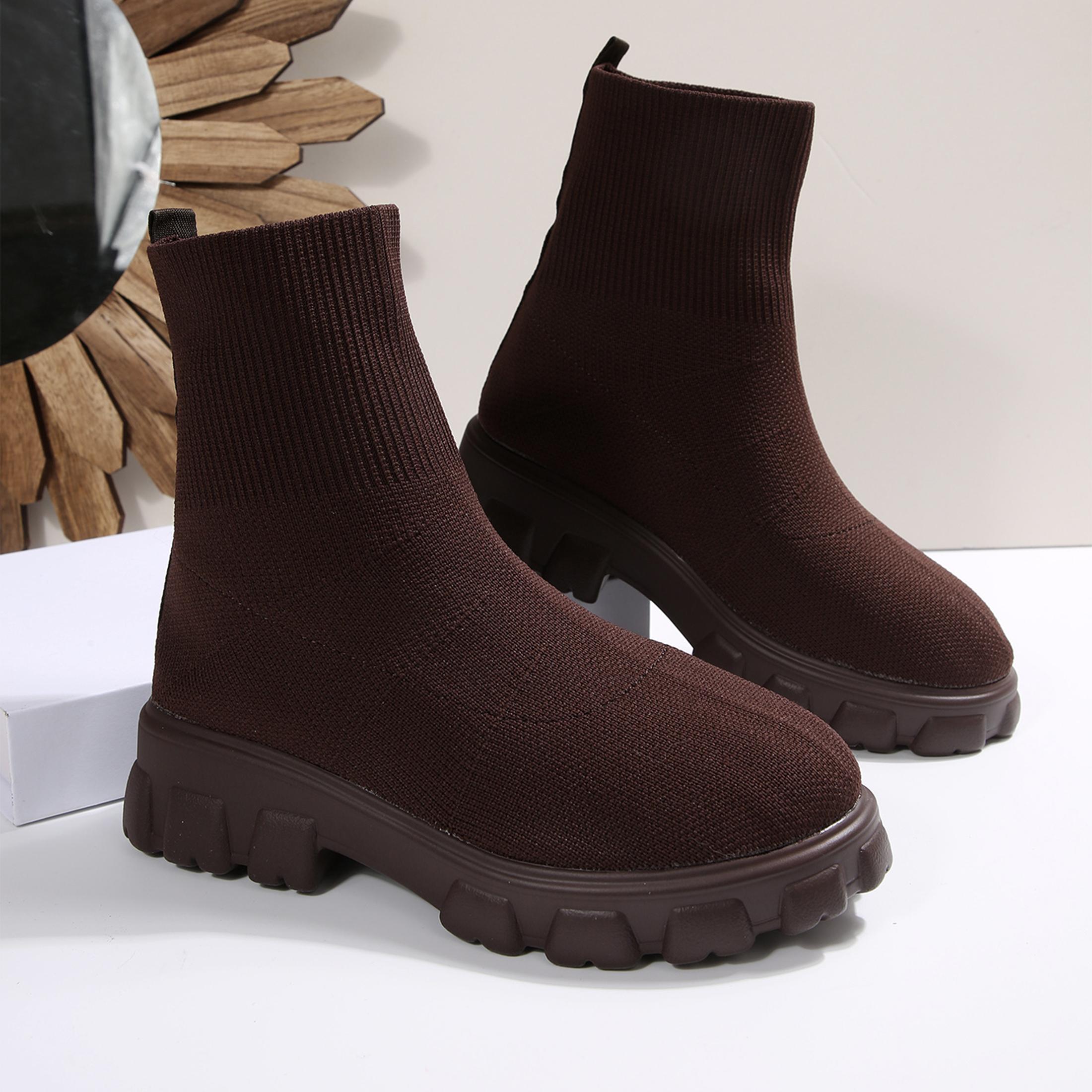 รองเท้าบูทข้อสั้นสำหรับผู้หญิง - Winter Clothing Clearance Sale บทวิจารณ์และราคา