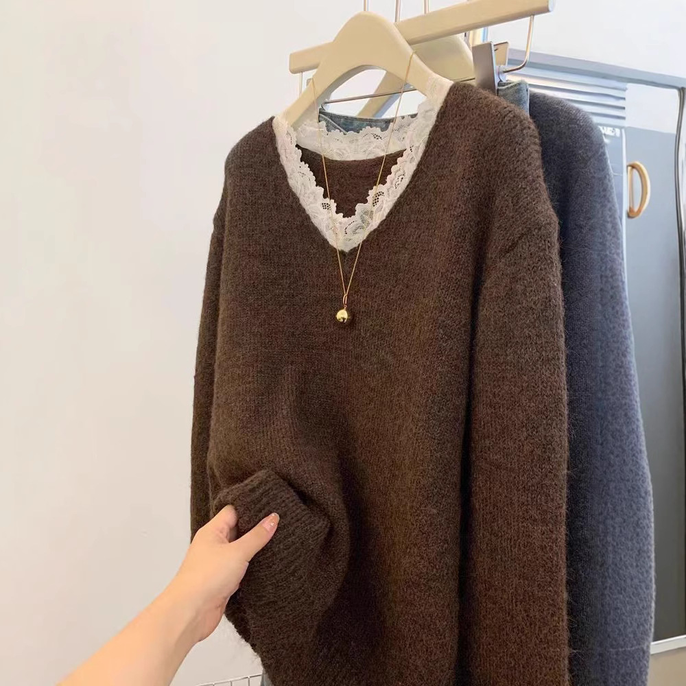 เสื้อสเวตเตอร์ถักลูกไม้สไตล์ลำ - Winter Clothing Colors 2026 บทวิจารณ์และราคา
