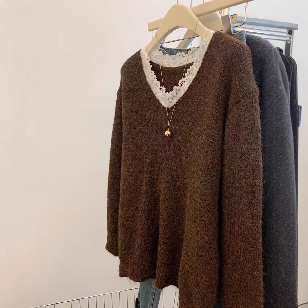 เสื้อสเวตเตอร์ถักลูกไม้สไตล์ลำ - Winter Clothing Colors 2026 บทวิจารณ์และราคา