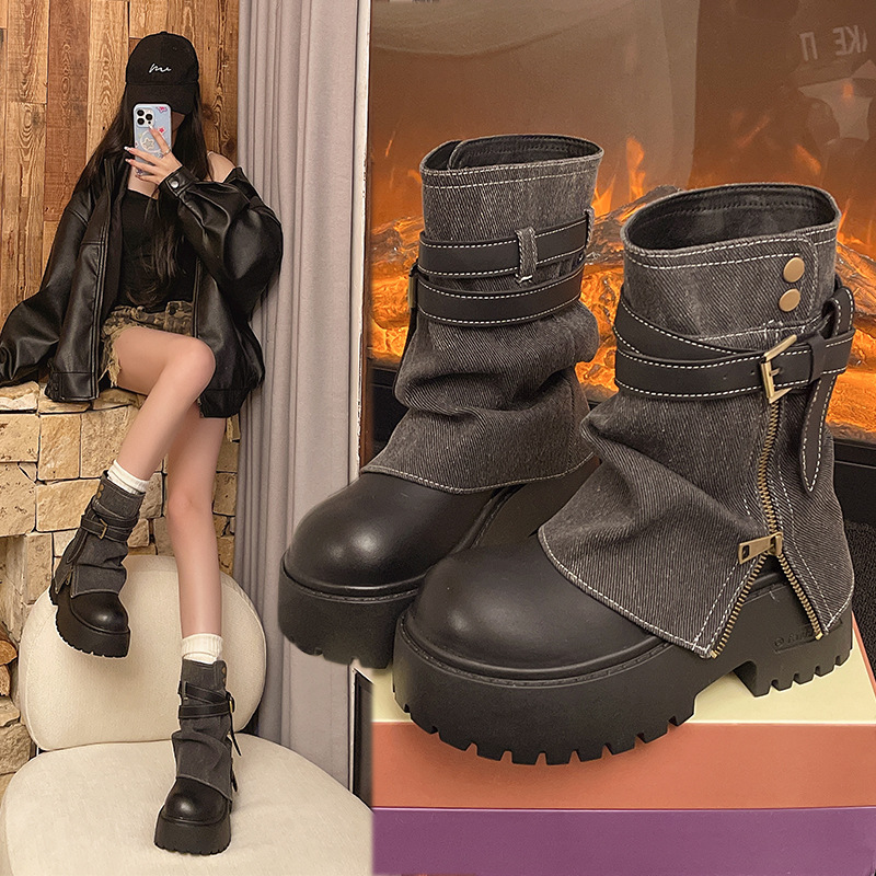 รองเท้าบูทหุ้มข้อสำหรับผู้หญิง - Winter Clothing Clearance Sale บทวิจารณ์และราคา