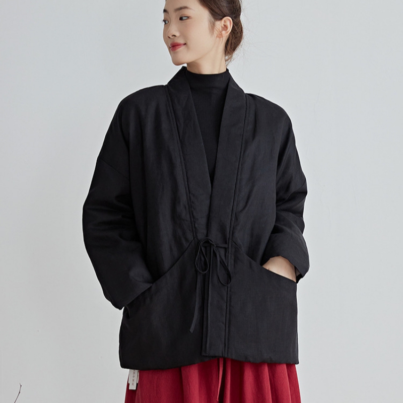 เสื้อคลุมกันหนาวสไตล์จีนผ้าฝ้า - Traditional Winter Japanese Clothing บทวิจารณ์และราคา