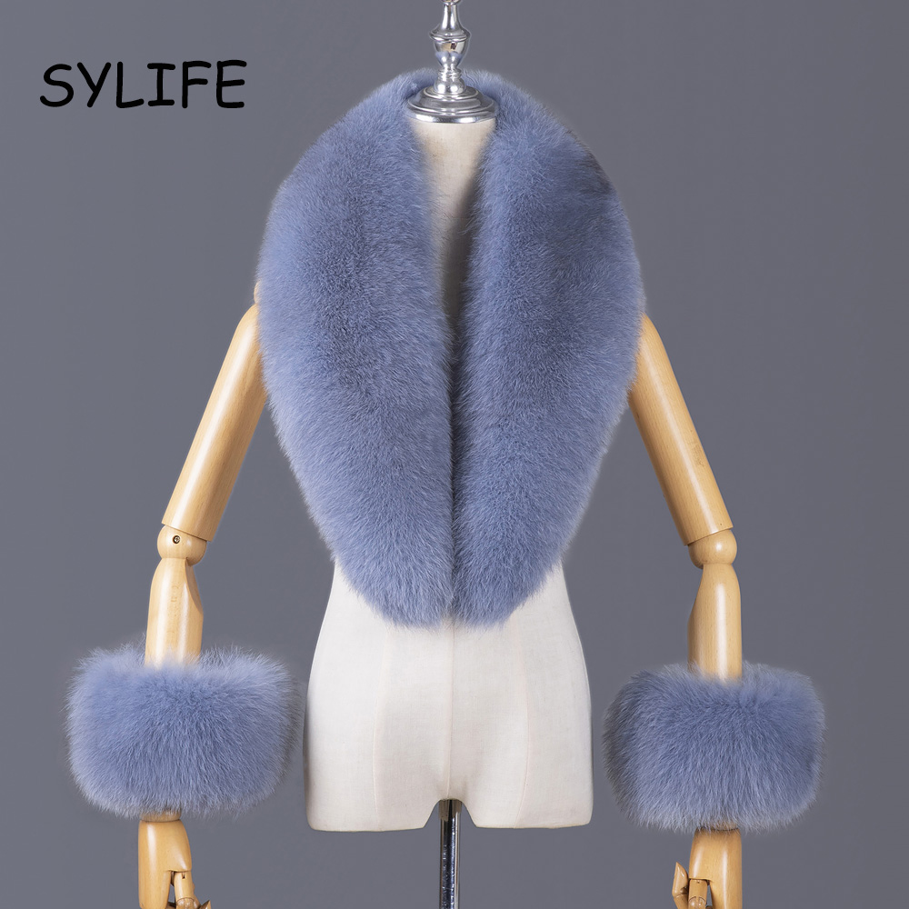ปกเสื้อและผ้าพันคอขนสุนัขจิ้งจ - Winter Clothing Clearance Sale บทวิจารณ์และราคา