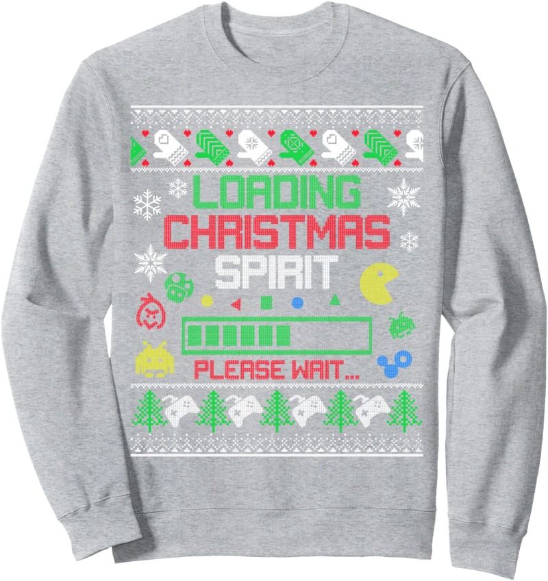 เสื้อสเวตเตอร์ลายตลกสำหรับเกมเ - Winter Clothing Video บทวิจารณ์และราคา