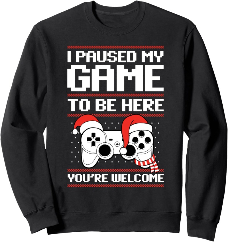 เสื้อสเวตเตอร์ลายตลกสำหรับเกมเ - Winter Clothing Video บทวิจารณ์และราคา