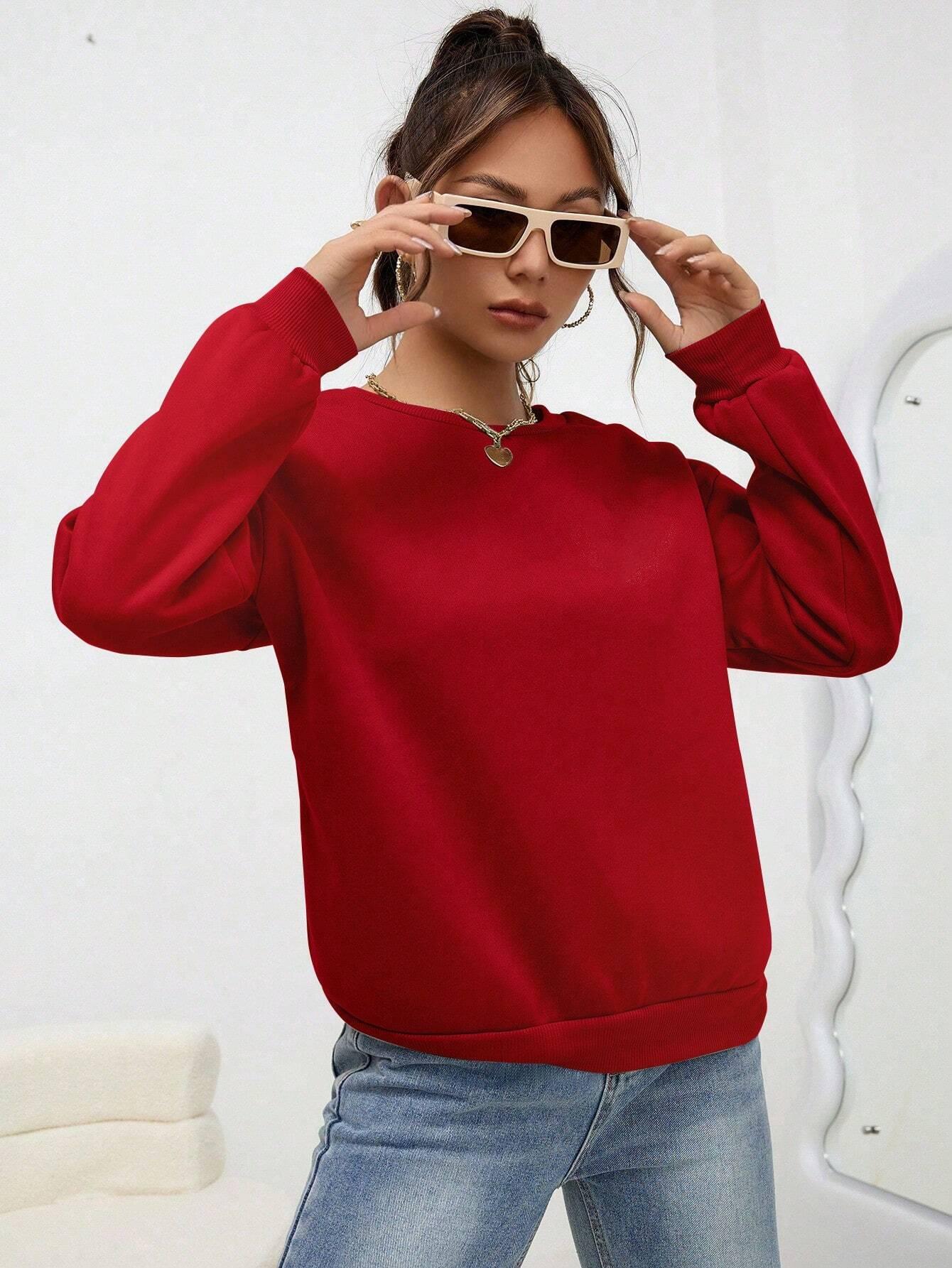 เสื้อฮู้ดผู้หญิงไซส์ใหญ่ สีพื้ - Winter Clothing Clearance Sale บทวิจารณ์และราคา