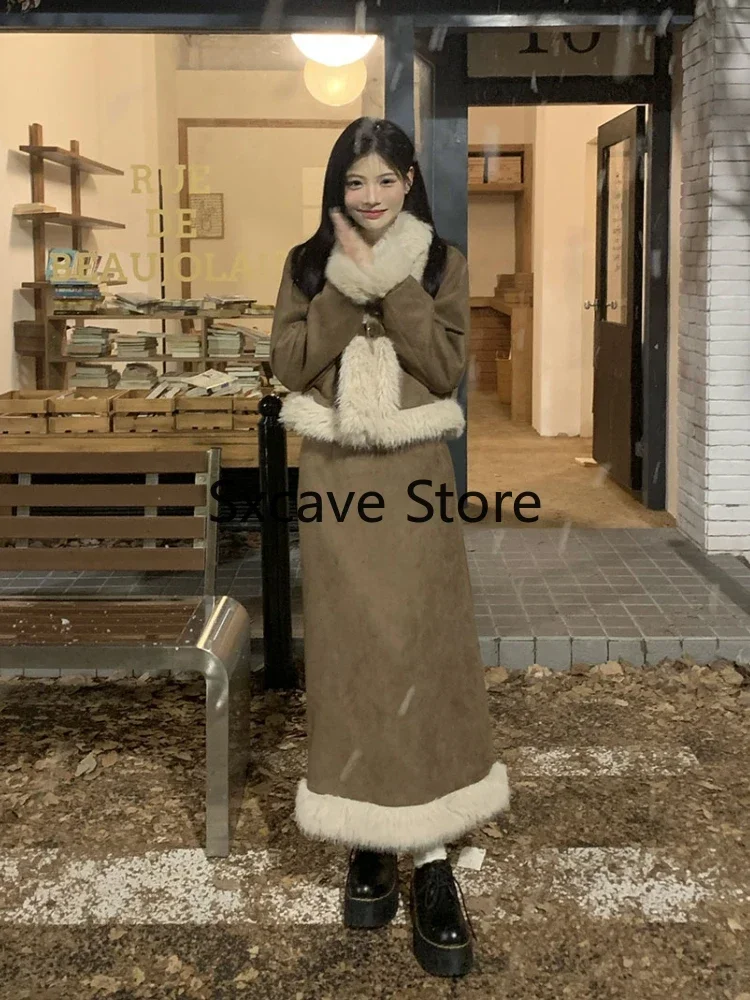 ชุดเซ็ตกระโปรง 2 ชิ้น ขนเฟอร์เ - Winter Clothing Kit บทวิจารณ์และราคา